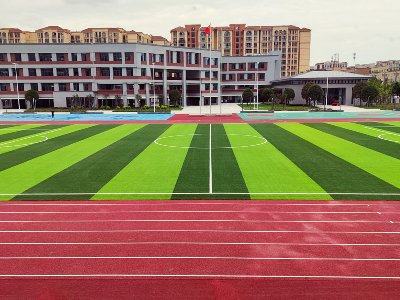 四川双流某小学运动场地工程